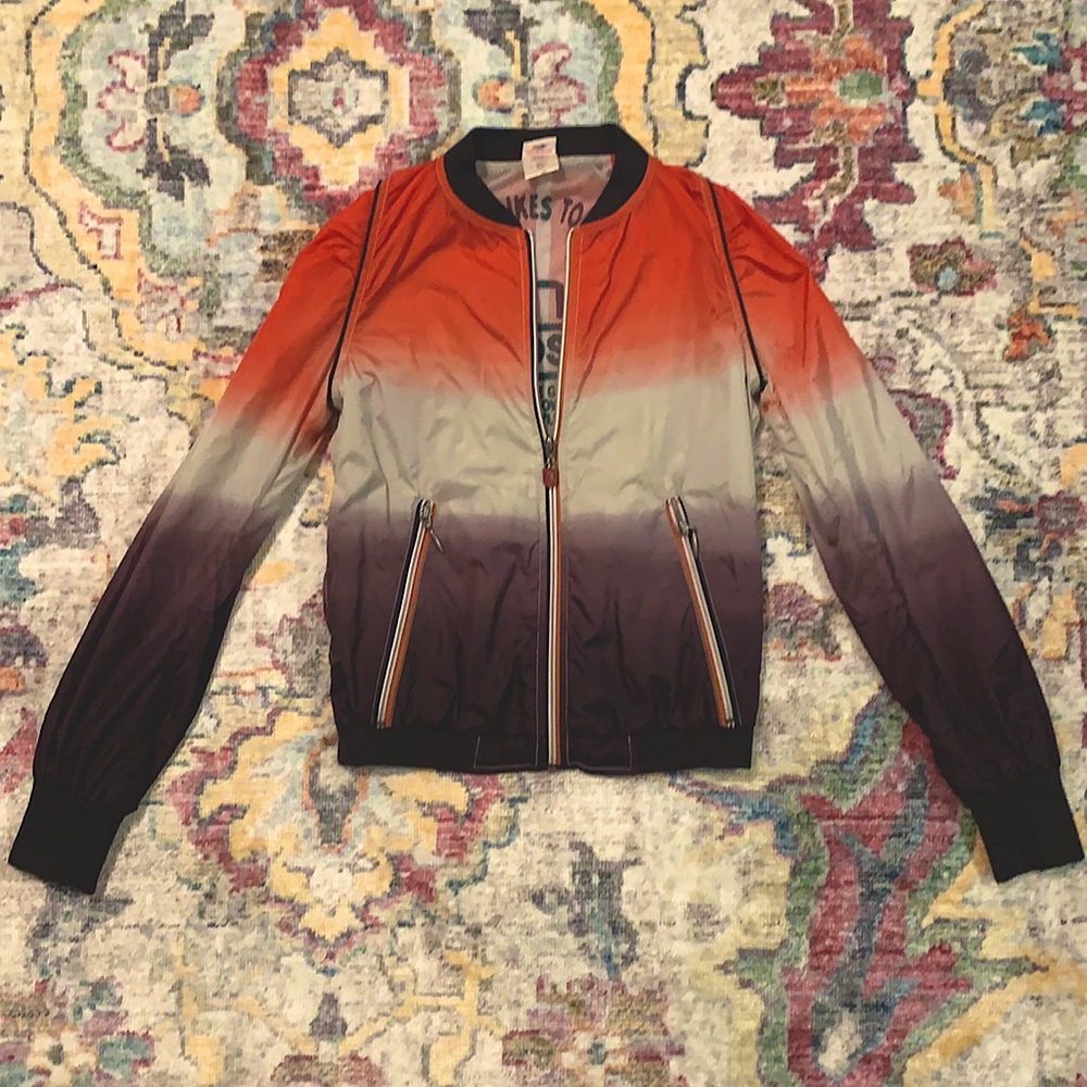 Diesel Y2k Bomber Windbreaker Jacket Gem